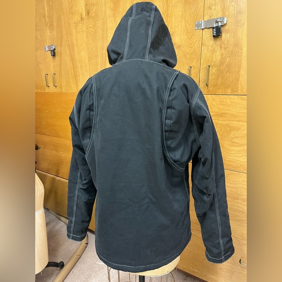 Women's Black Utility Jacket - Picture 4 of 8